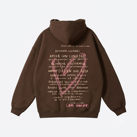 Hoddie manifiesto Café