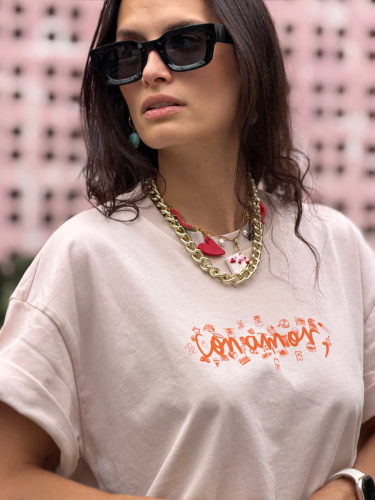 Camiseta Helado de Mandarina