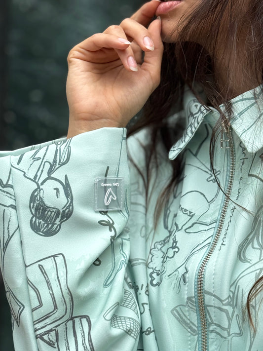 Chaqueta Liviana Verde Menta