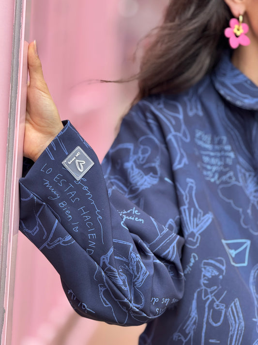 Chaqueta Liviana Azul Noche