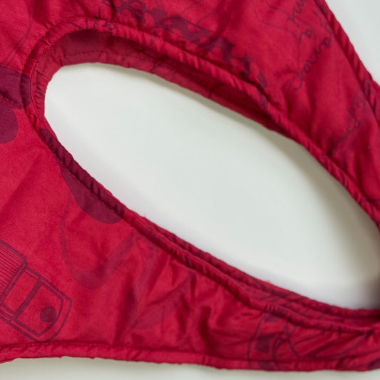 Bolsa frontal Puffer Roja