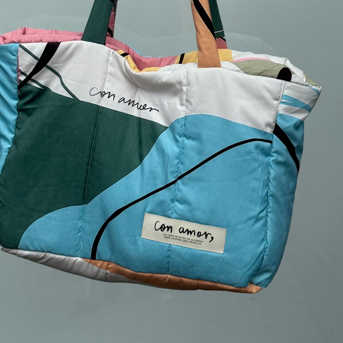Bolso maxi acolchado colores