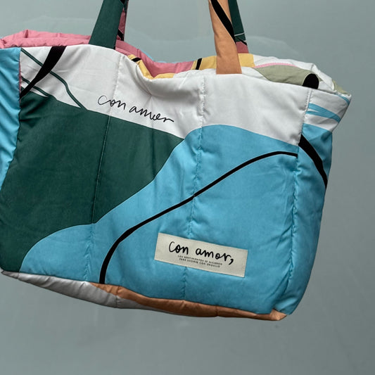 Bolso maxi acolchado colores