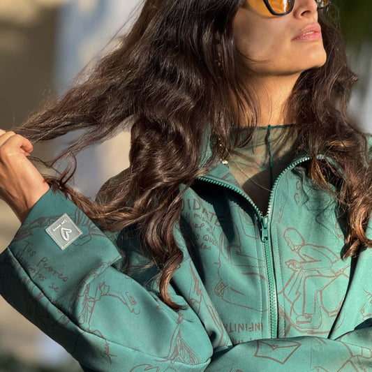 Chaqueta Liviana Verde Esmeralda