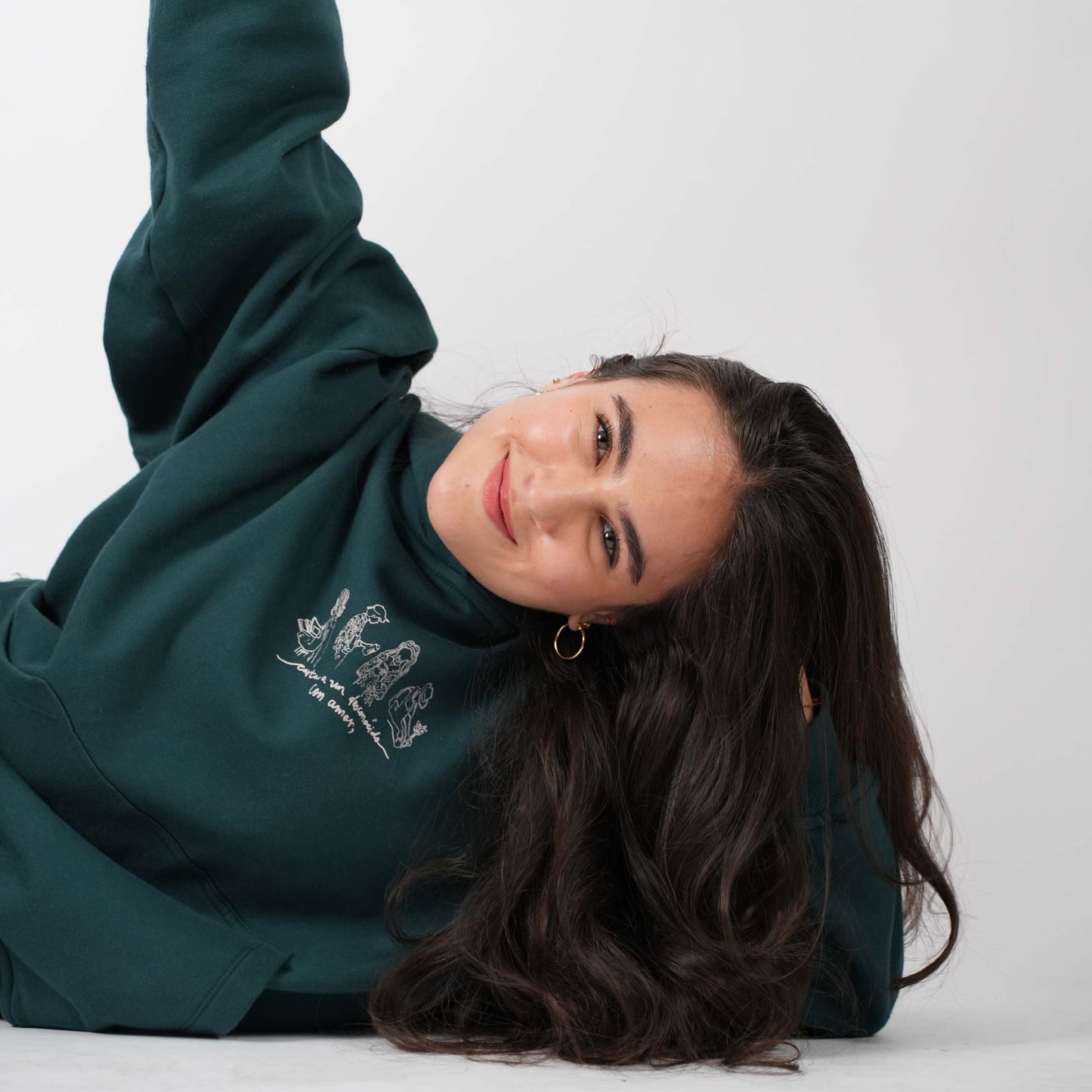 Hoddie Verde Esmeralda