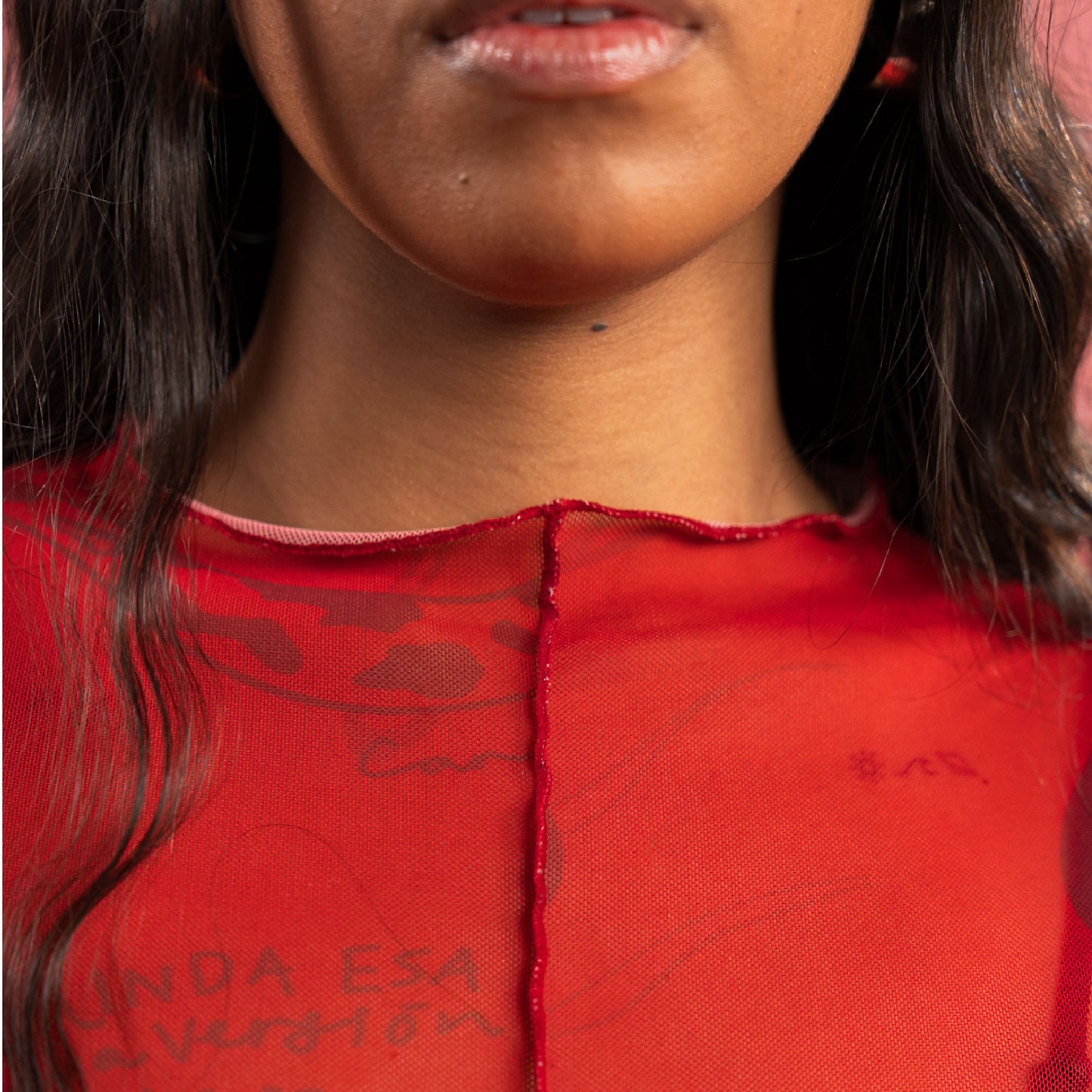 Crop top Mersh Rojo