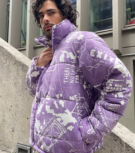 Chaqueta TUSA Morada
