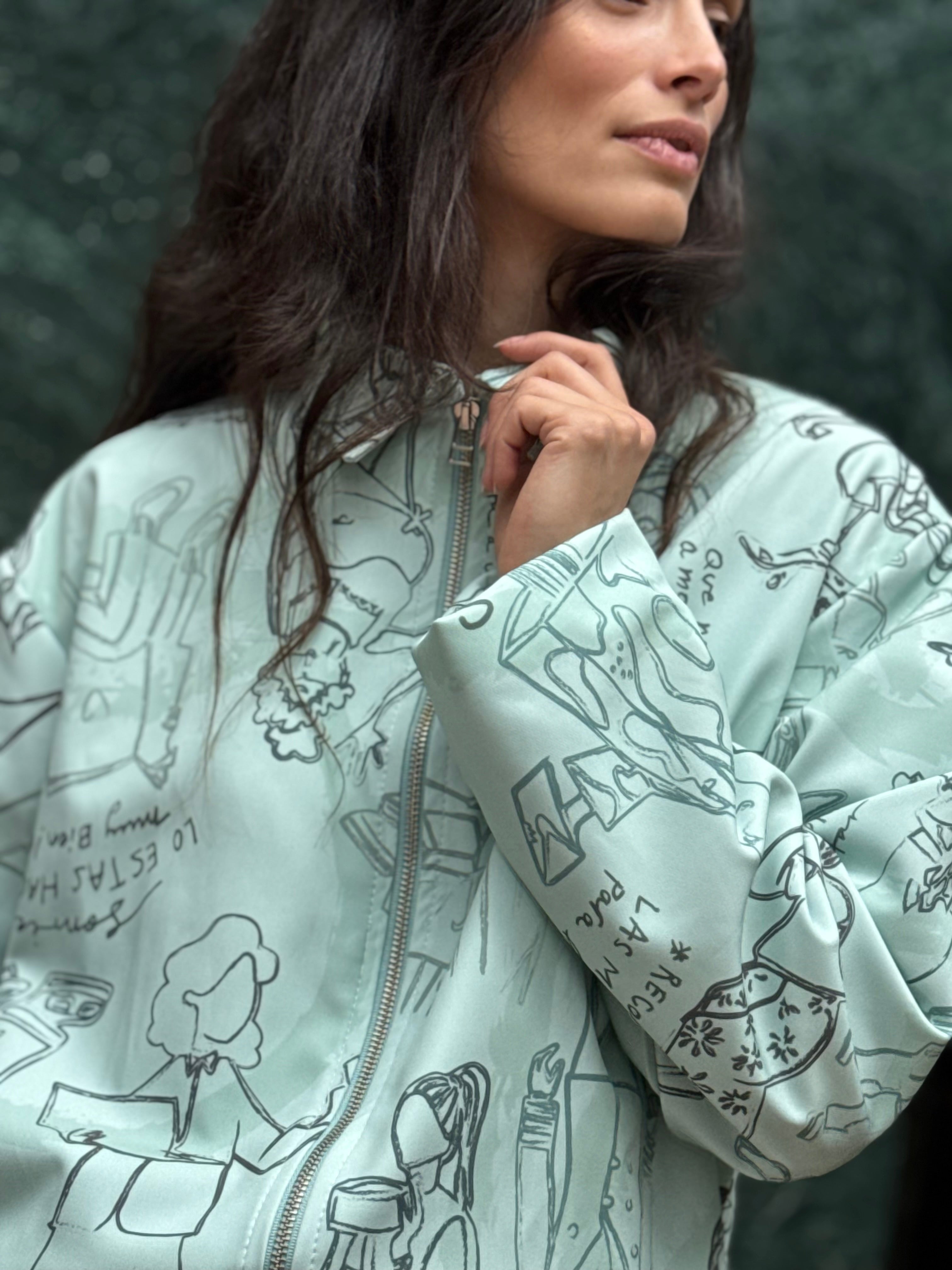 Chaqueta Liviana Verde Menta