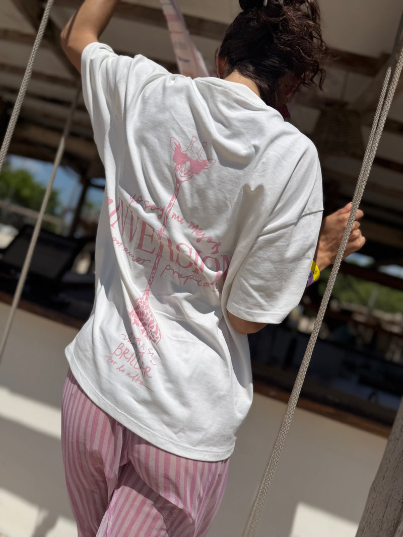 Camiseta jirafa