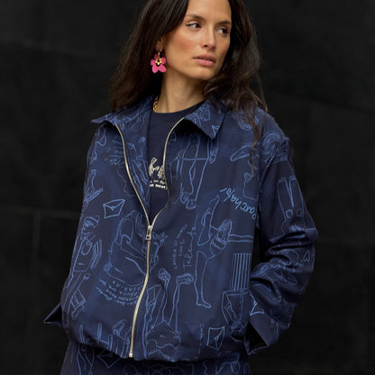 Chaqueta Liviana Azul Noche