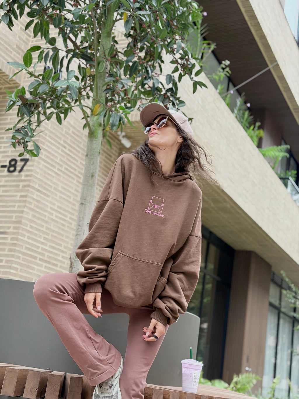 Hoddie manifiesto Café