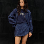 Falda Short Azul Noche