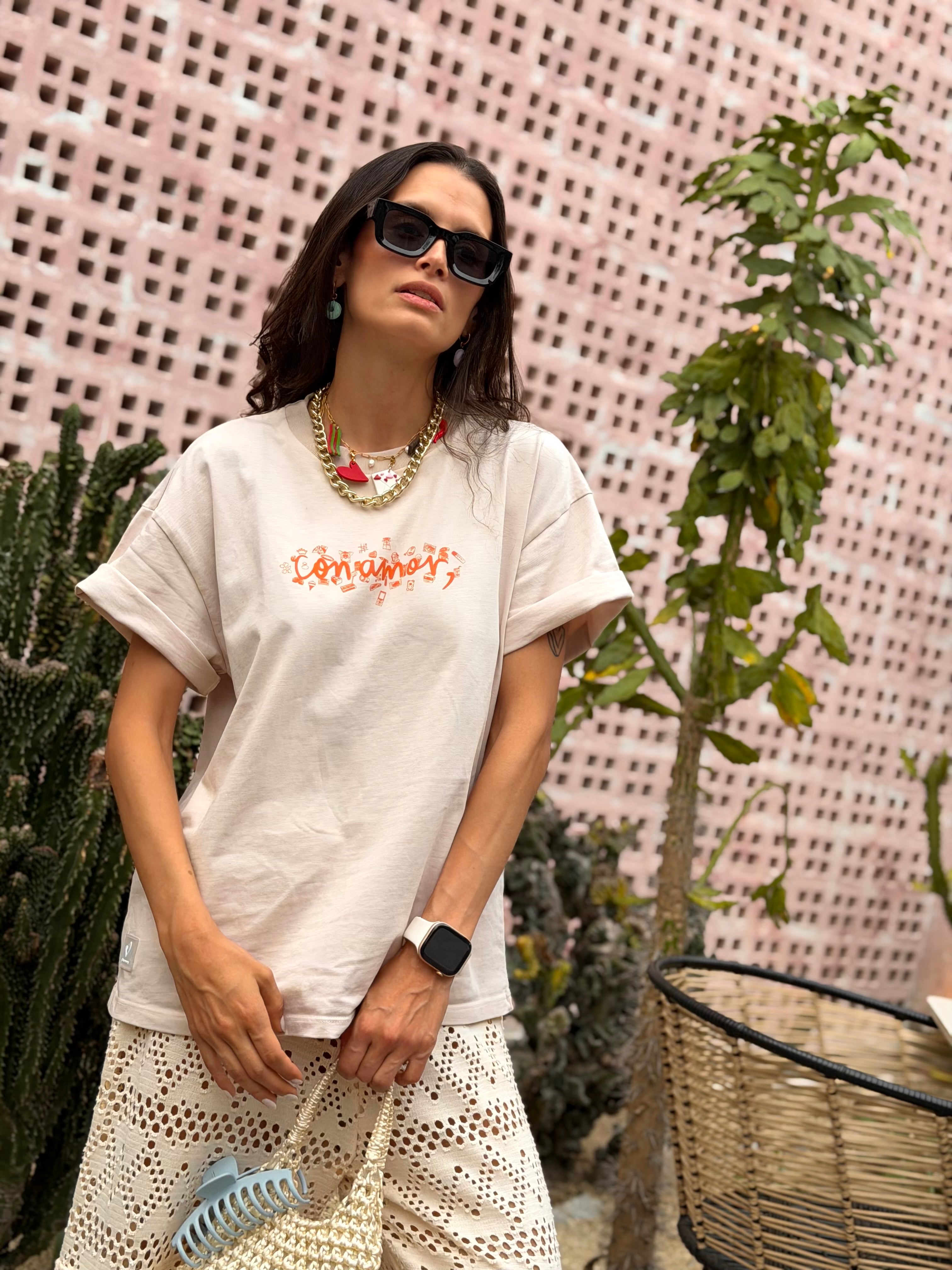 Camiseta Helado de Mandarina