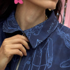 Chaqueta Liviana Azul Noche