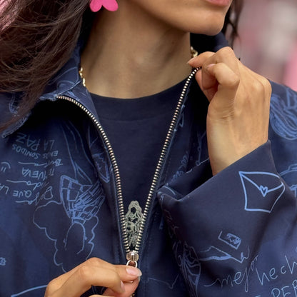 Chaqueta Liviana Azul Noche