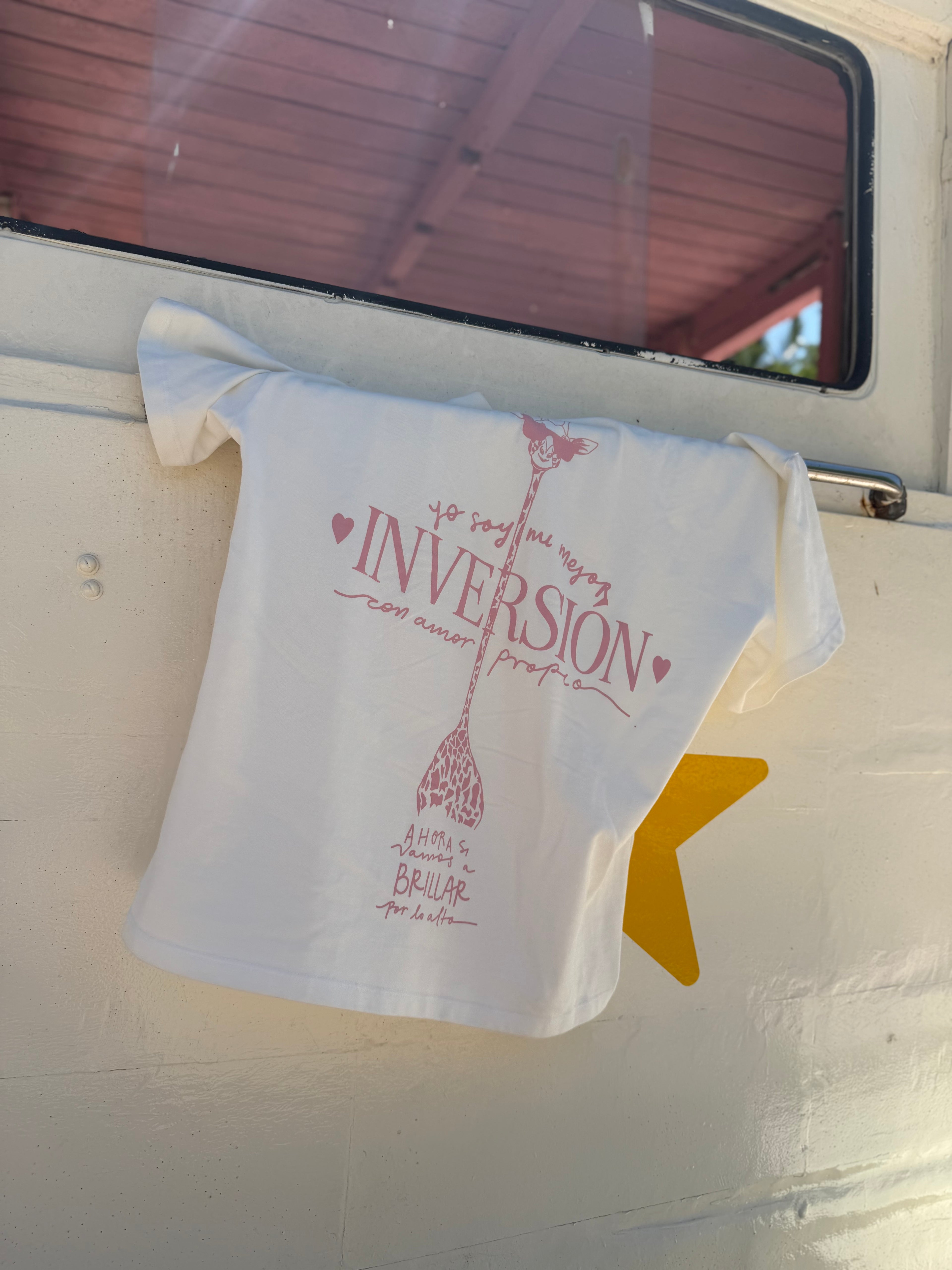 Camiseta jirafa