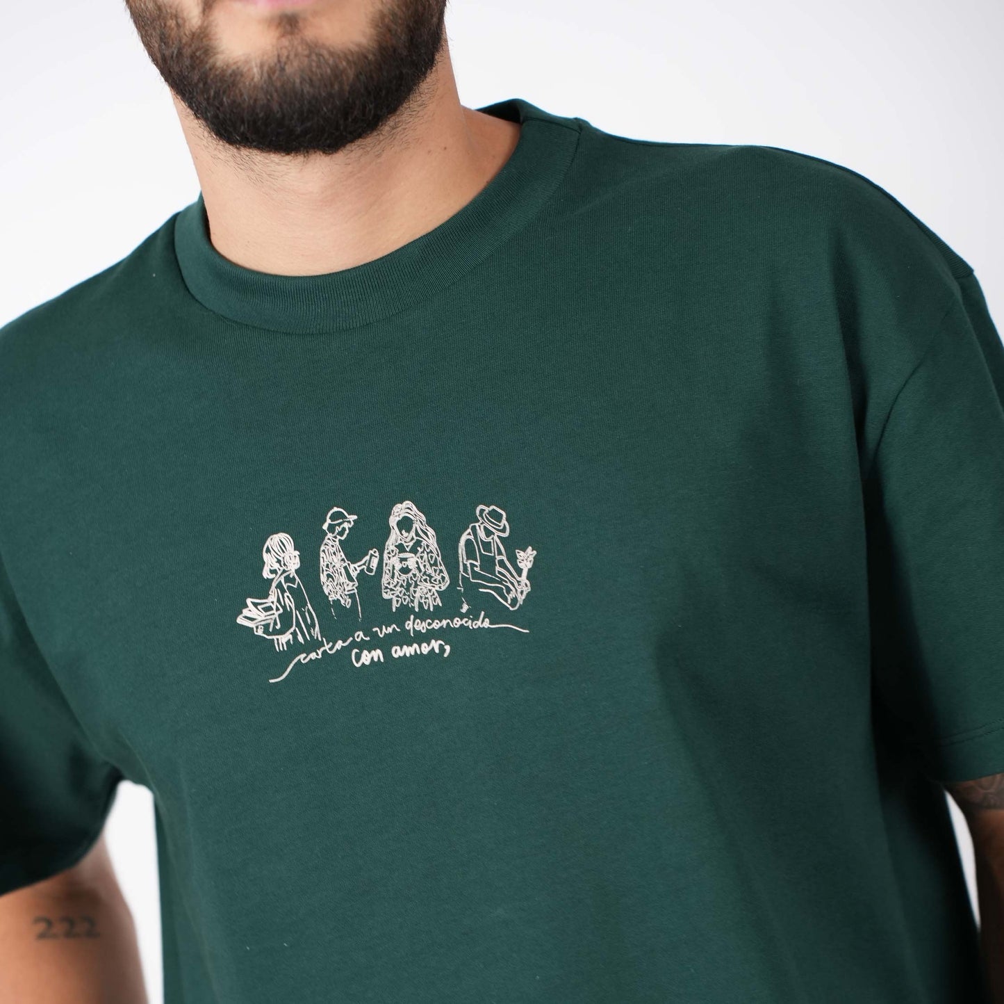 Camiseta Verde Esmeralda