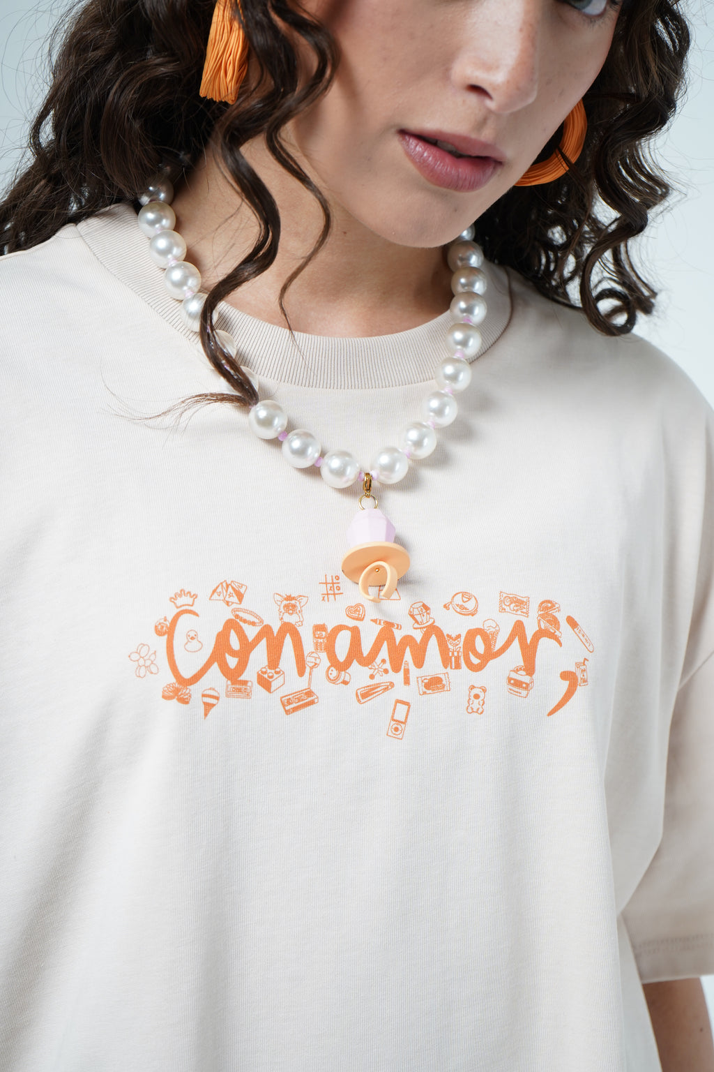 Camiseta Helado de Mandarina