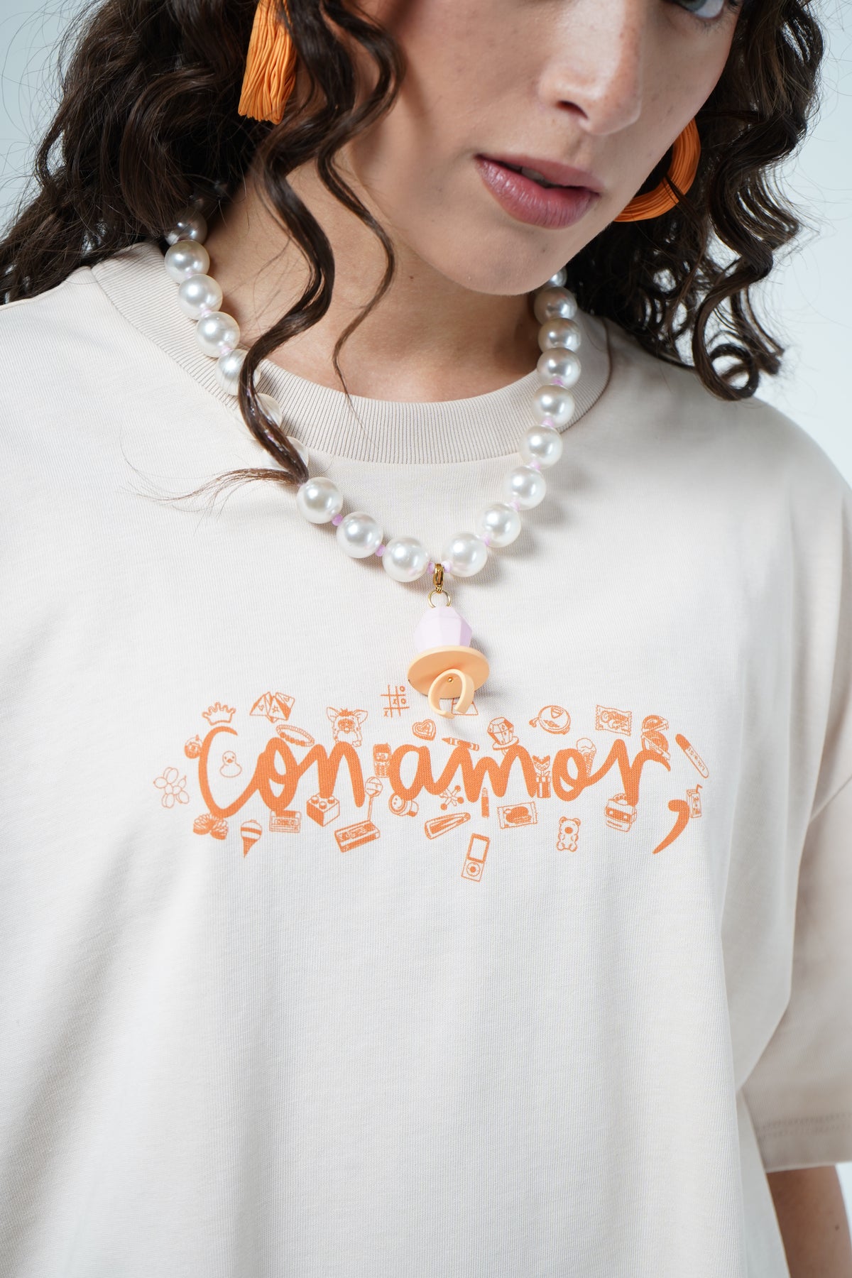 Camiseta Helado de Mandarina