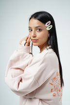 Crewneck algodón de azúcar