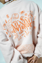 Crewneck algodón de azúcar
