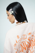 Crewneck algodón de azúcar