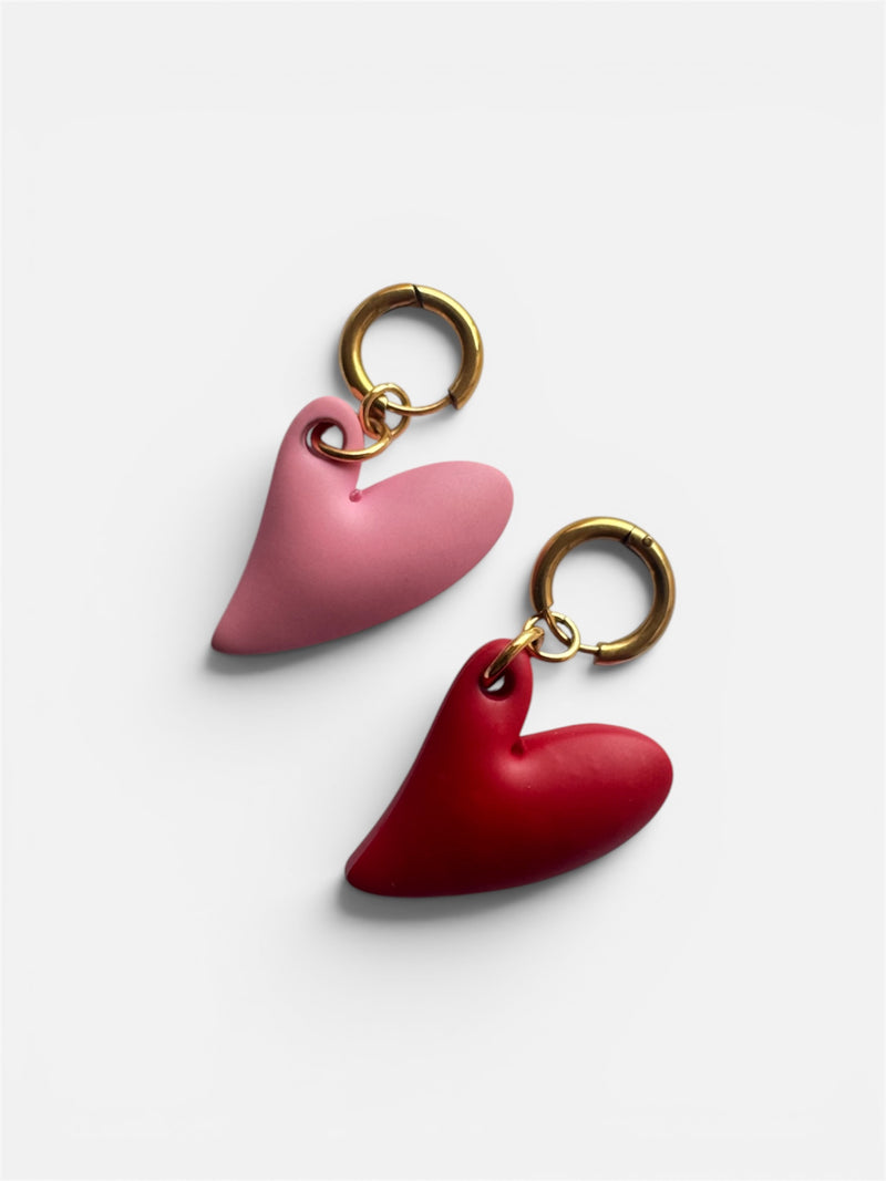 Aretes corazón