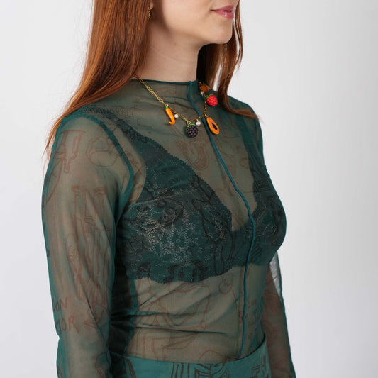 mesh Verde Esmeralda