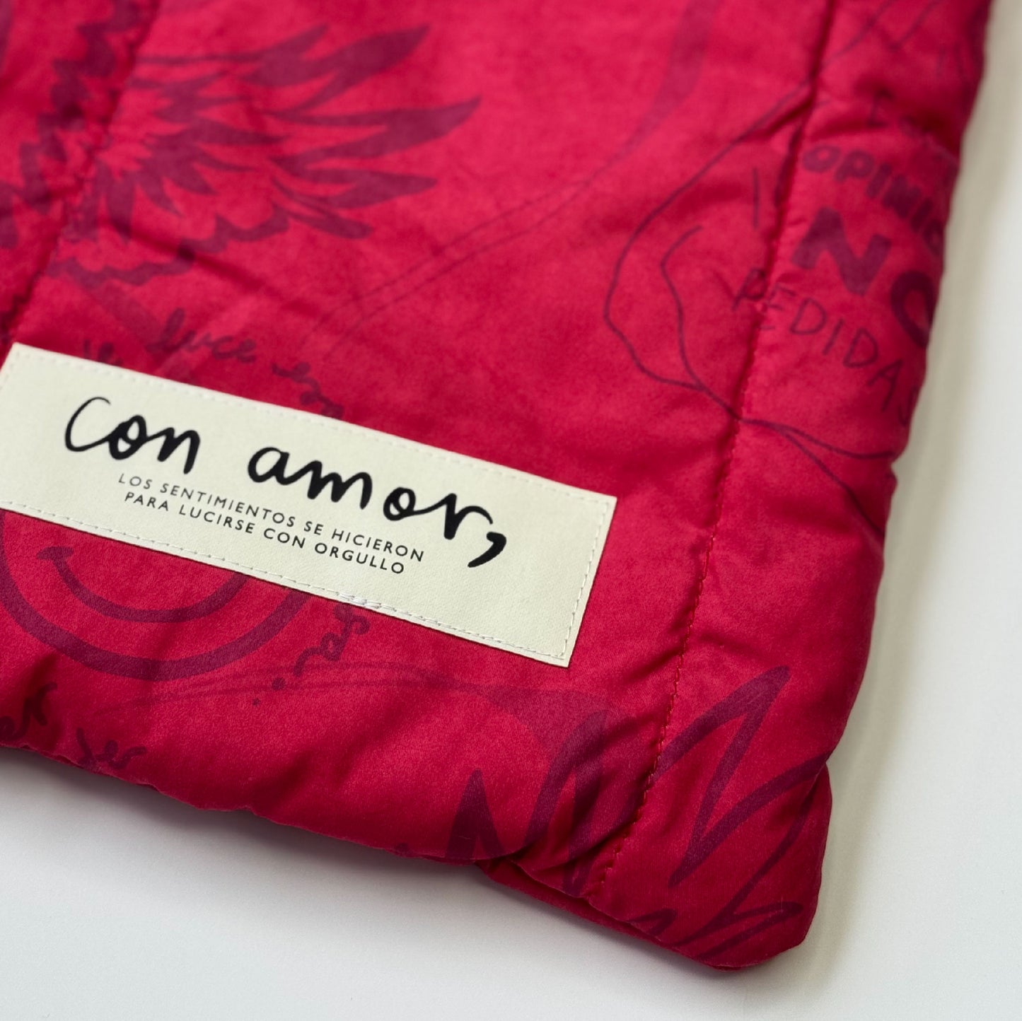 Bolsa frontal Puffer Roja
