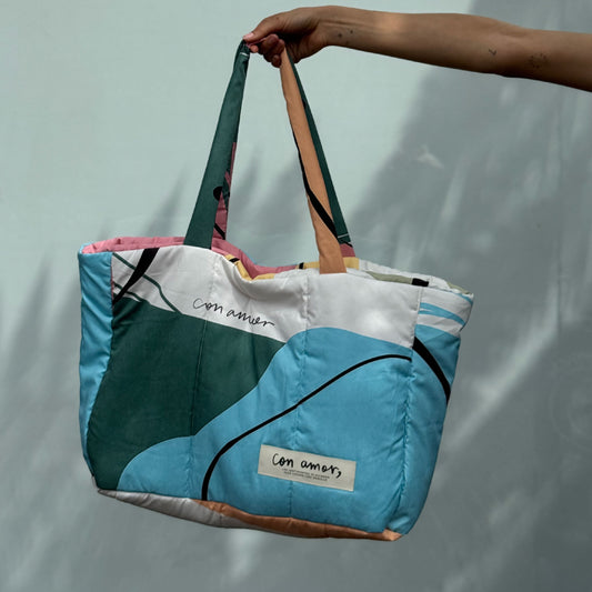 Bolso maxi acolchado colores