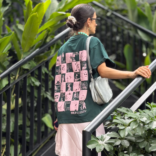 Camiseta Ventana Verde