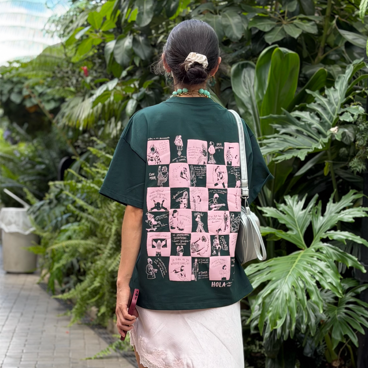 Camiseta Ventana Verde