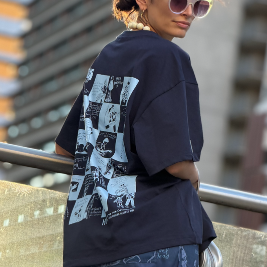 Camiseta Ventana Azul