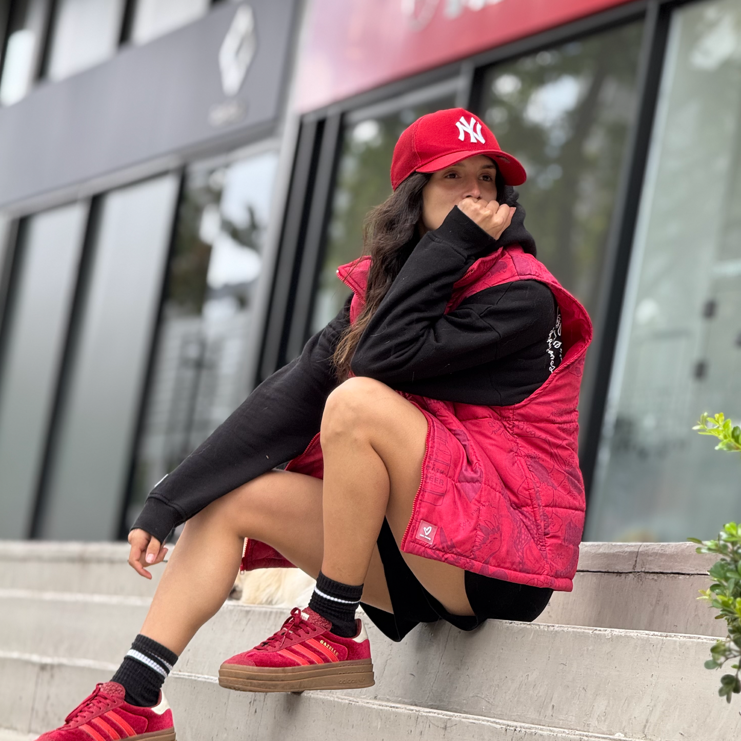 Chaleco Puffer Rojo