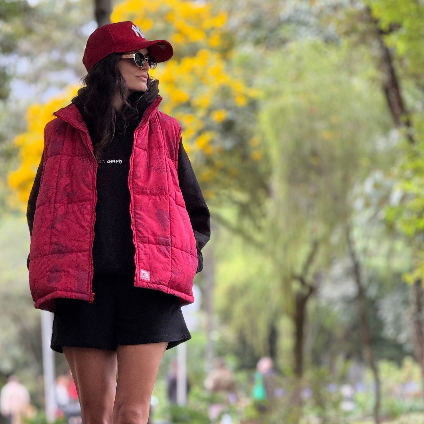 Chaleco Puffer Rojo
