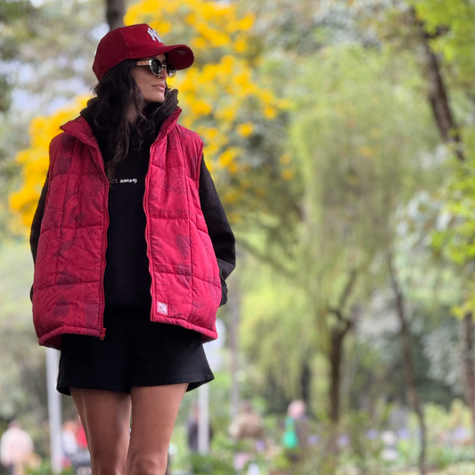 Chaleco Puffer Rojo