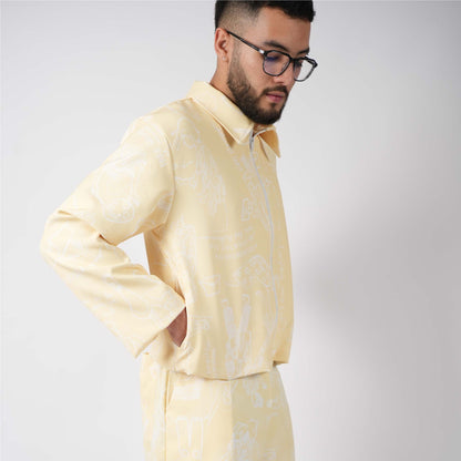 Falda Short Amarilla