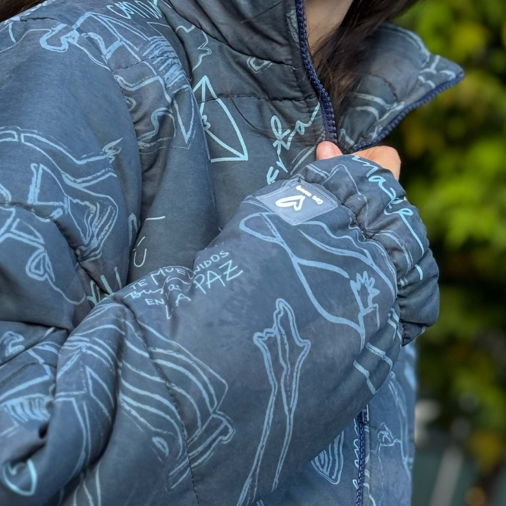 Puffer Azul Noche