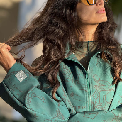 Chaqueta Liviana Verde Esmeralda