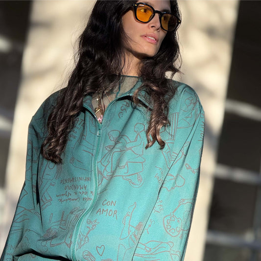 Chaqueta Liviana Verde Esmeralda