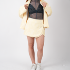 Falda Short Amarilla