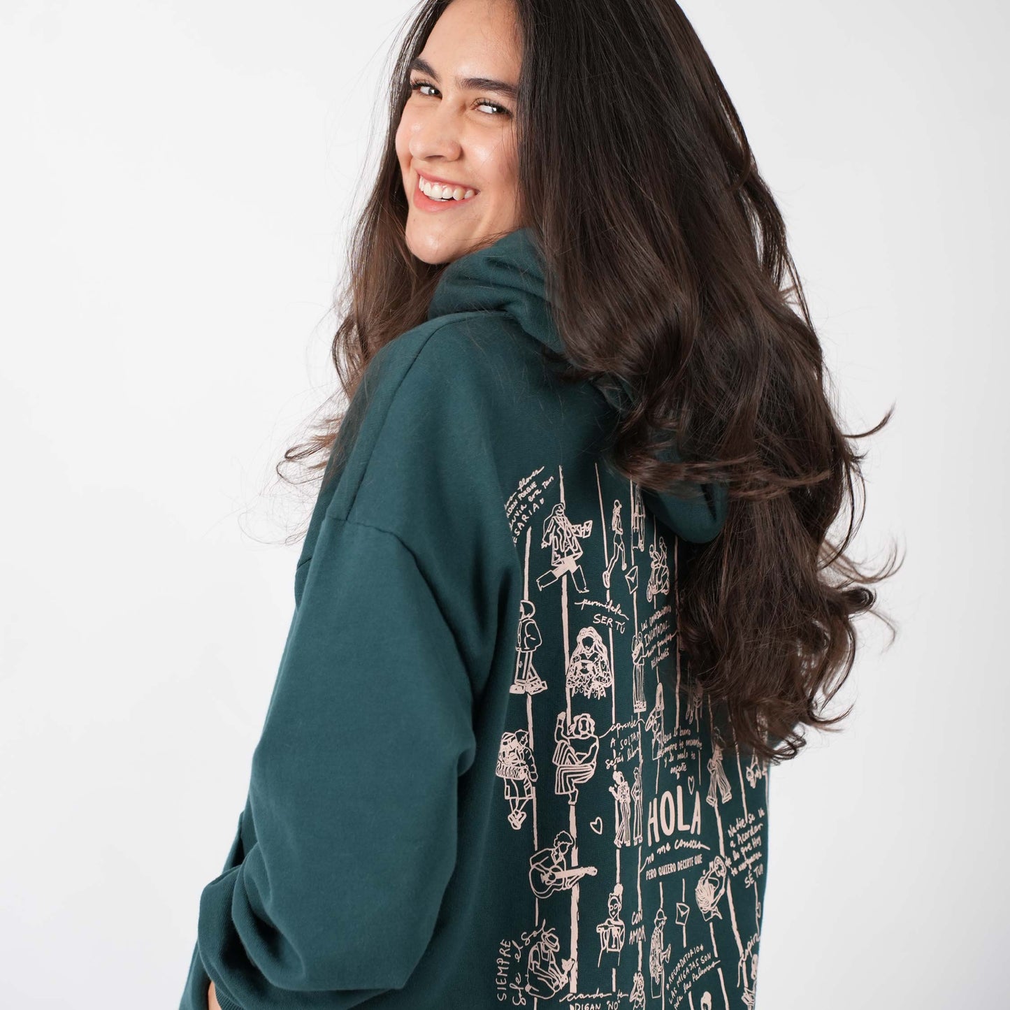Hoddie Verde Esmeralda
