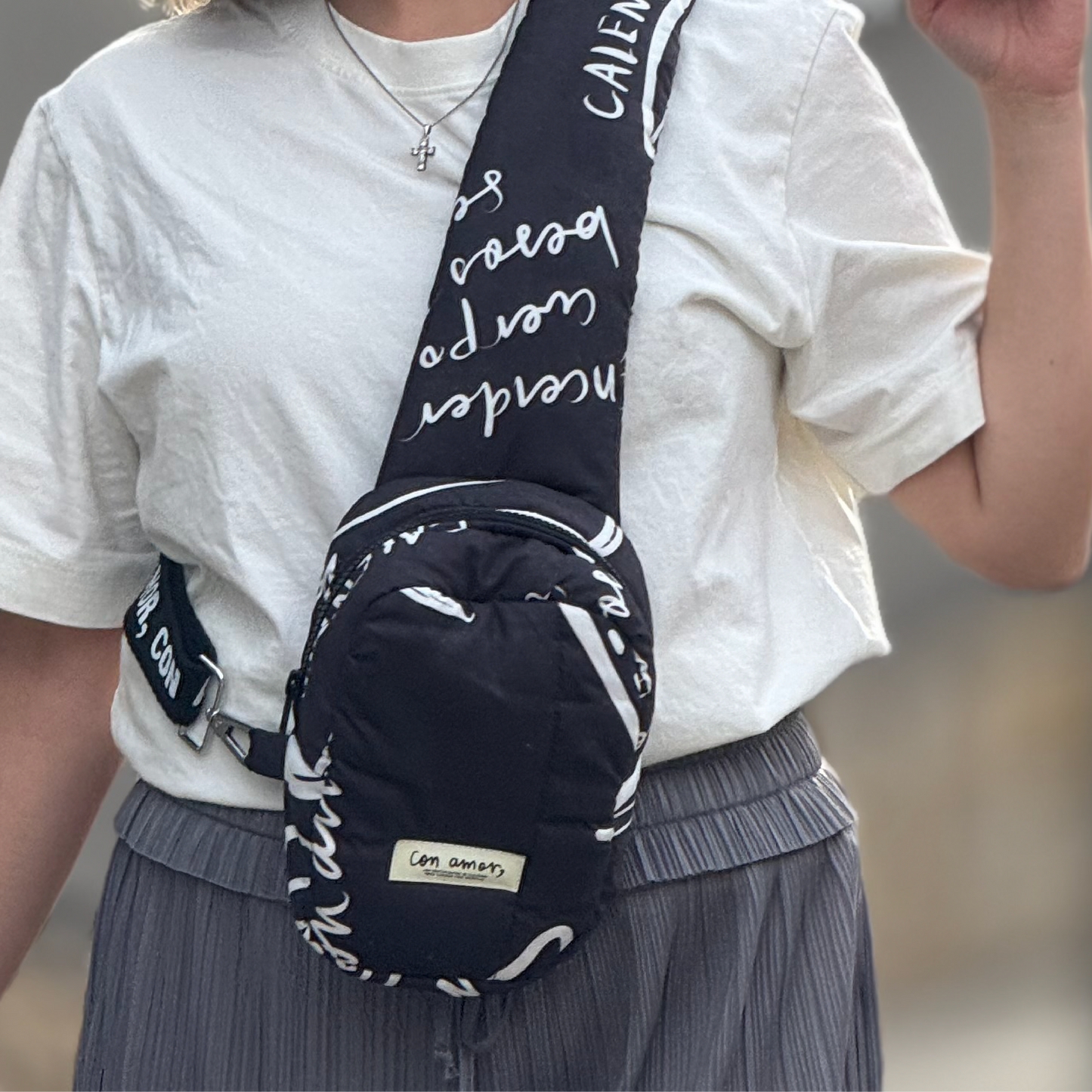 Manos libre Puffer negro