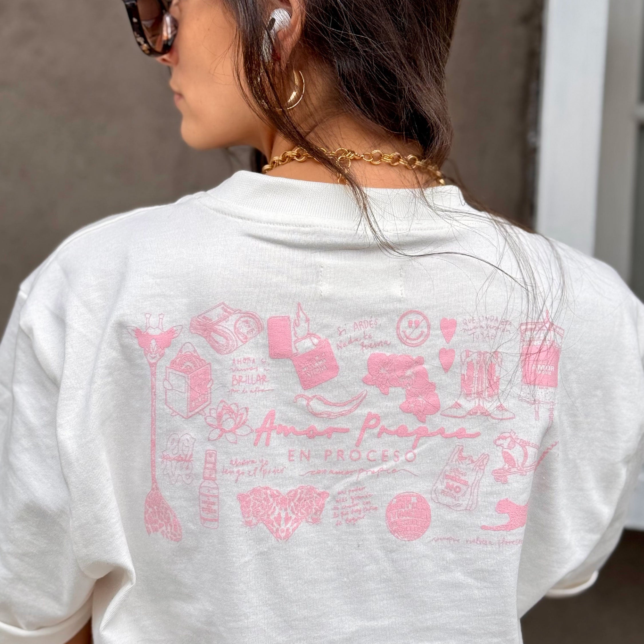 Camiseta Crop Top blanca