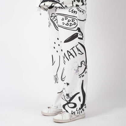 Pantalon Blanco