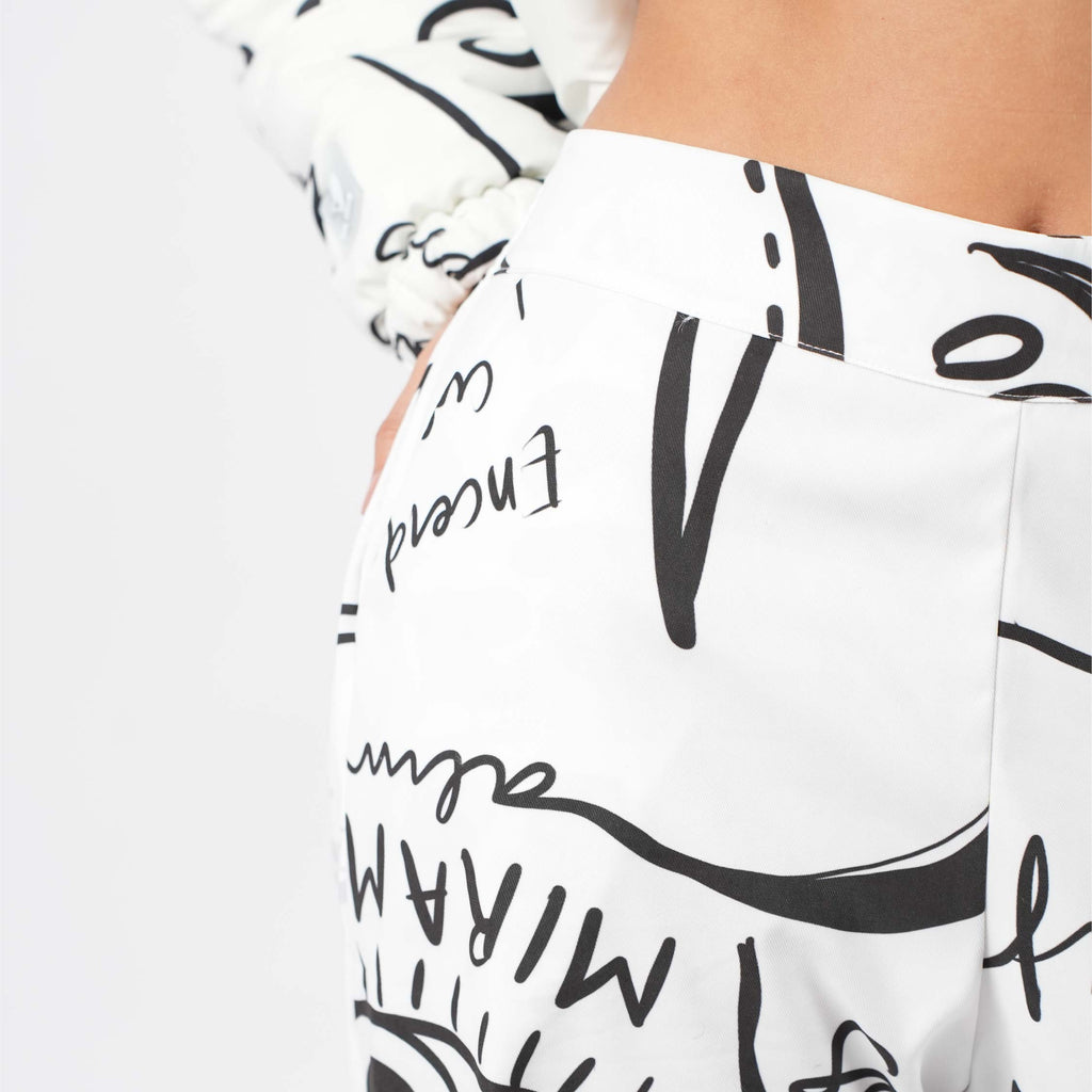 Pantalon Blanco