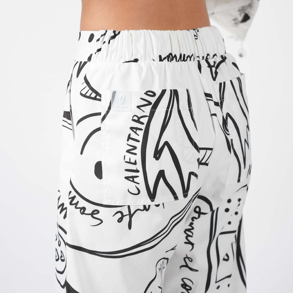 Pantalon Blanco