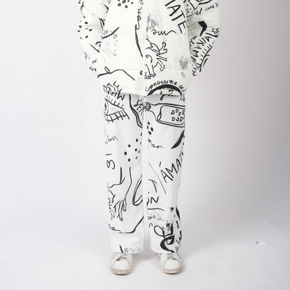 Pantalon Blanco