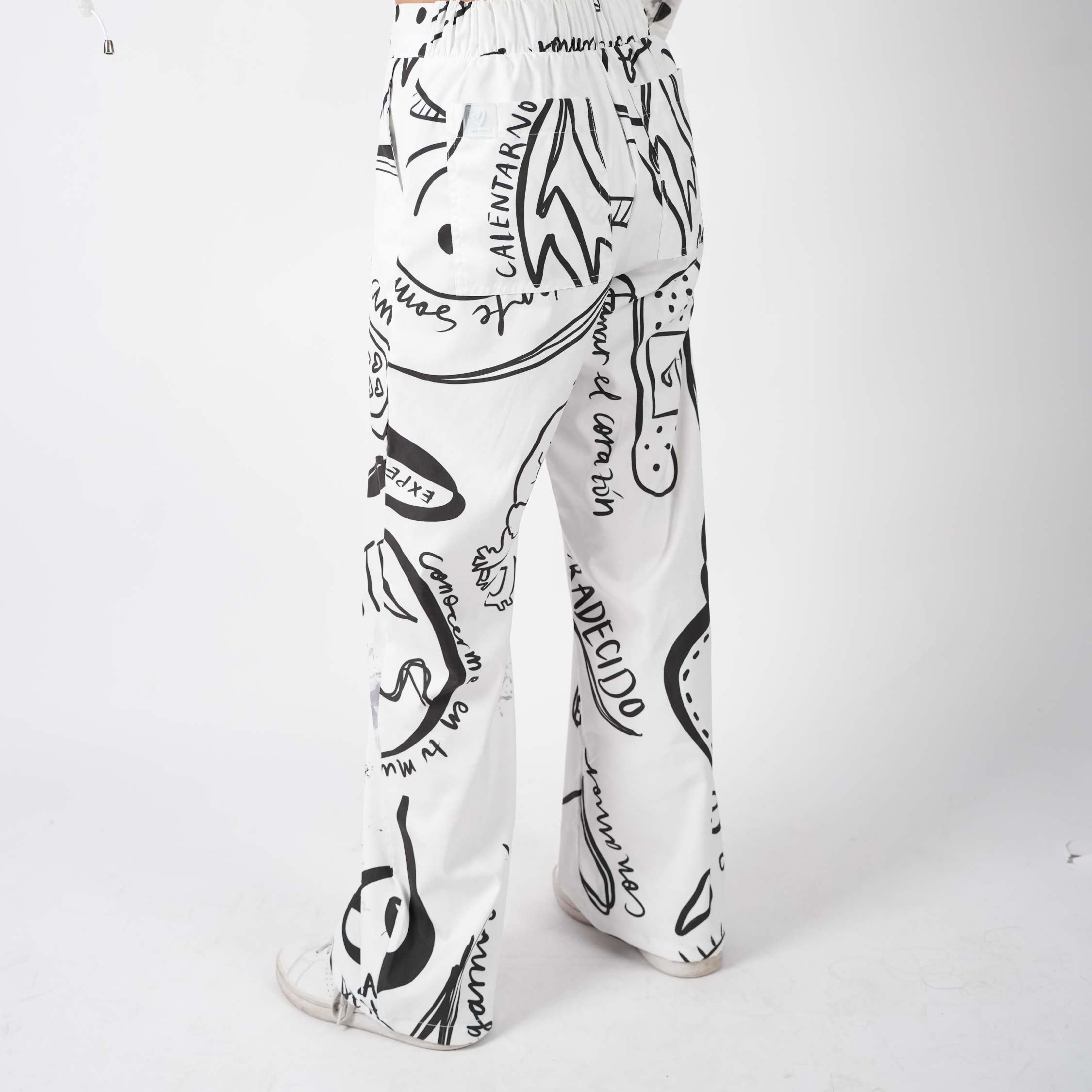 Pantalon Blanco