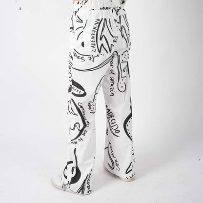 Pantalon Blanco